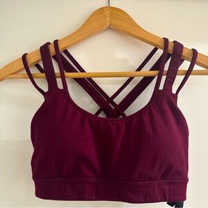 Victoria Secret Maroon Sports Bra